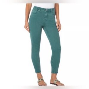Liverpool Abby Hi-Rise Evergreen Ankle Skinny Jean  Size 2P NWT